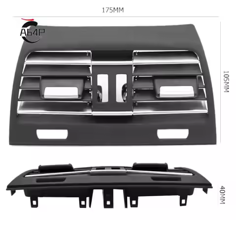 A64P-Car Rear Center Console Vent Panel Outlet Grille Cover Fresh AC Air Vent Grille Cover For BMW F