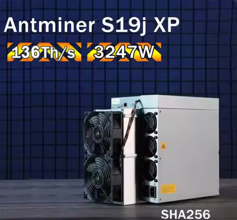BTC Miners Bitmain Antminer S19j XP 136TH/s 3247W Asic Miner BTC Crypto Miner Antminer S19Jxp Bitcoi