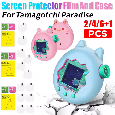 TPU Soft Screen Protector For Tamagotchi Paradise Liquid Silicone Resistant Protective Case For Tama