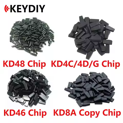 CNSZKEY Chip KD Transponder For 4D ID4C ID46 KD4D KD46 KD48 KD8A 4C 4D 46 48 8A Copy Chip For KEYDIY