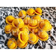 Luffy Hat keychain Crochet Handmade