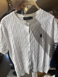 Who.A.U 刺繡小熊針織外套✅100%韓國專門店/免稅店購入