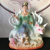 Cao cấp hoa văn nhựa cây nam Cửu Vĩ Hồ Thần Tượng Cửu Vĩ Chân Thân Nương Cửu Công Tử Thanh Khâu Bạch