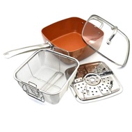 NON-STICK SQUARE PAN (24CM PAN SERBAGUNA)