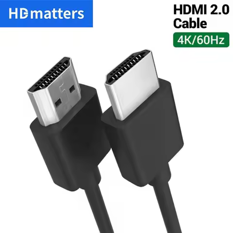 HDMI 2.0 Cable 4K 60Hz HDR Premium High Speed Slim HDMI cable 4K 60Hz for Roku Apple Xiaomi TV Box H