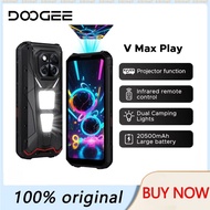 DOOGEE V Max Play 5G Projector Rugged Phone 6.78" 120Hz 20500mAh Dual Camping Lights16GB+512GB 200MP