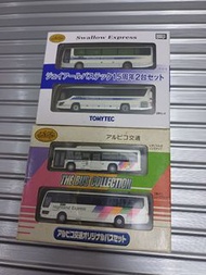 Tomytec - 1/150 日本巴士模型四架