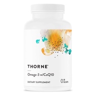 Omega-3 with CoQ10 - Omega-3 Fatty Acids Supplement with CoQ10 - EPA and DHA - 90 Gelcaps