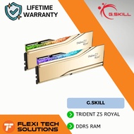 Flexi Tech G.SKILL Trident Z5 Royal DDR5-8400 CL40-52-52-134 1.40V 48GB (2x24GB) Intel XMP - GOLD