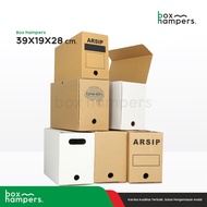 File Box 39x19x28 cm (Normal) File Box/ File Box Large File Box/ File Box/ File Box Document Box Hei