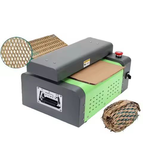 Small/Industrial Cardboard Shredder Environmental Friendly Packaging Paper Recycling Cutter Corrugat