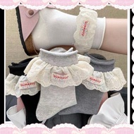 GUMANYU dth high-neck lace socks