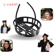 ROXUL Graduation Cap Holder, Hairstyle Secure Your Grad Cap Graduation Hat Holder, Long Lasting Makeup Plastic Hat Rack