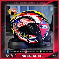 KYT Helmets NFJ V2.0 [3 NATION NO BIKE NO LIFE] LIMITED EDITION