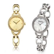COACH錶 經典時尚石英錶 不銹鋼手鏈女手錶 優惠特價款