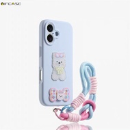 For Xiaomi Poco C75 C71 C65 C40 C31 C3 5G 4G Phone Case 3D Stereo With Lanyard Strap West Highland W