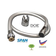 DOE BIDET78 Handheld bidet Chromalux Hose PVC Hose Nozzle Bidet High Pressure High Quality SIRIM BSE