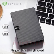Seagate External Hard Drive Expansion USB 3.0 HDD ฮาร์ดไดรฟ์ความเร็วสูง2TB 1TB ฮาร์ดไดรฟ์