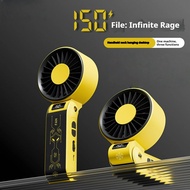 [Foldable Small Fan] 150-speed Wind Speed Adjustment USB Charging Portable Silent Refrigeration Desk