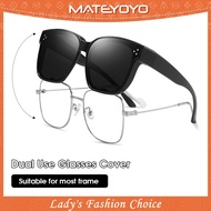 MATEYOYO Sunglasses Myopia Glasses Cover TAC Polarized Sunglasses Classical Fashion Glasses Men Wome