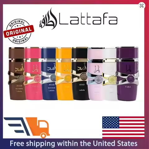 Lattafa Yara & Asad Luxury Perfume Collection, 2x100ml Unisex Eau de Parfum Set, Opulent Scents with