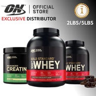 Optimum Nutrition Gold Standard 100 Whey Protein 2lbs/5lbs - 24g High-Quality Protein, 5.5g BCAAs