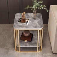 Household Style New Style Side Board Bedroom Simple 2025 Coffee Table Small Square Table Italian Bed