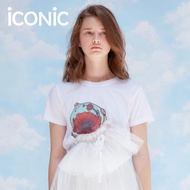 iCONiC SPOOKNIC Cosmonauts T-Shirt Collection #4481 เสื้อยืดพิมพ์ลาย ตกแต่ง POP UP 3 มิติ เสื้อผ้าผู