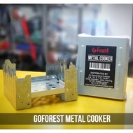 ￼GoForest Solid Fuel Metal Cooker/￼Hexamine Solid Fuel 8 Tablets Lilin Askar Fire Starter Stove Camp