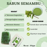 SABUN SEMAMBU HILANG PARUT SABUN GATAL FACIAL BODY WASH SABUN BADAN 30 GRAM SABUN ANTIBAKTERIA SABUN