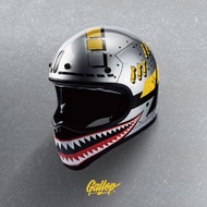 GALLOP M1 王牌 全罩式安全帽 山車帽 電鍍銀
