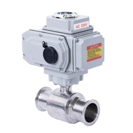 38 Mm 2 Way High Platform Motorized Ball Valve Stainless Steel Q