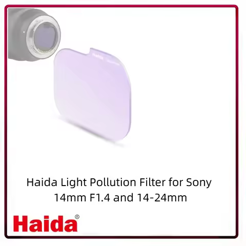 Haida Rear Lens Clear-Night Filter for Sigma 14-24mm f/2.8 Art Sony E, Reduces Artificial Light, Blo