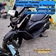 Tubular Crashbar Nmax Turbo Nmax Neo S Techmax 2024 Plus Shooting Light Mount