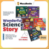 Ziyadbooks - Wonderful Package science Story. 1 Set of 5 Science Story Books for Kindergarten and Ea