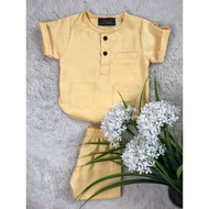 Baju Melayu HAYYAN,Short Sleeves Baju Melayu