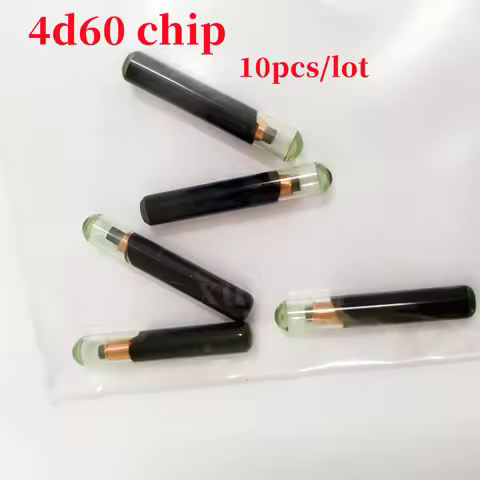 10pcs/LOT Original 4D60 Glass CHIP id4D60 ID60 Big Glass Chip 5x Car Key chip For Ford Connect Fiest