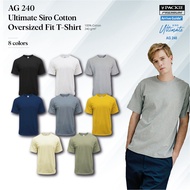 AG240 ULTIMATE SIRO 100% COTTON OVERSIZE FIT PREMIUM ADULT UNISEX TSHIRT ARRIVE GUIDE X GILDAN 240GS
