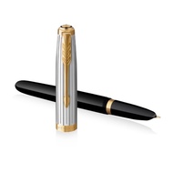 Premium signature pen, Parker 51 Premium Black fountain pen with gold