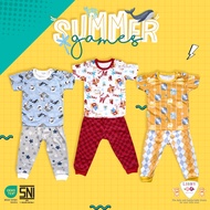 Libby Baby Long Baby Clothes SUMMER GAMES Baby Clothes Set Long Pants | SBSKEBONSARI