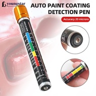 YST  Car Paint Test Thickness Tester with Magnetic Tip Scale Meter Gauge Auto Paint Crash Check Test