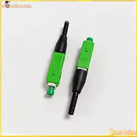 ESC920H/Lot APC SC UPC Fast Connector Mechanical Fiber Optic Connector-Fiber Pre-embedded 46*9*8mm N