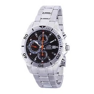 [Luxolite] ALBA Jam Tangan Pria Analog AF8M95/AF8M95X1 Silver Stainless Steel