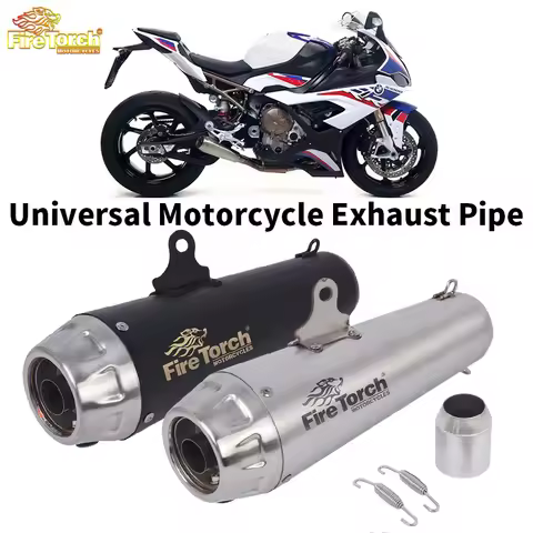 Universal 51mm 60mm Motorcycle Exhaust Muffler DB Killer GP Motocross Escape For Yamaha R1 R3 R6 CBR