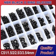 LY Cs1-4 R Black O Ring Silicone Plumbing Rubber Gaskets Seal O-Rings High Temperature Oring Cor
