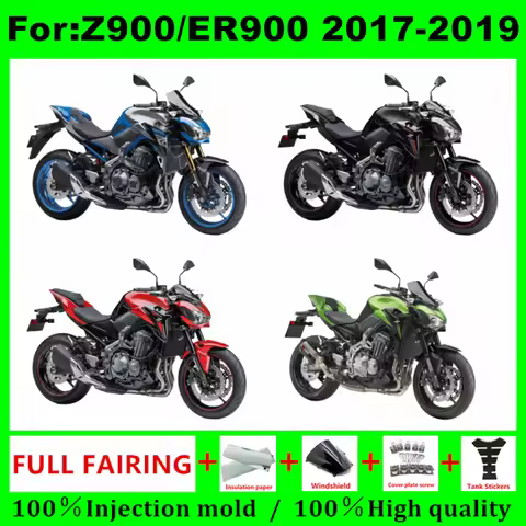 Motorcycle Injection mold Full Fairing Kit fit For Kawasaki Z900 ER900 2017 2018 2019 17 18 19 body 