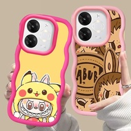 MERAH D-28 Labubu Pink red Casing for ITEL S25 Ultra A50 A90 P55 A80 black