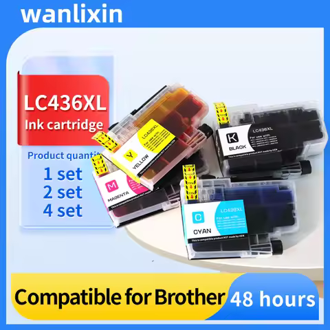 Australia LC436 LC436XL Ink Cartridge for Brother MFC-J4340DW MFC J4440DW J4540DW J5855DW J5955DW J6