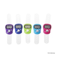 fol Finger Tally Counter Electronic Tasbeeh Counter Lap Track Handheld Clicker Count