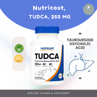 [ Tudca ] Nutricost TUDCA (250 mg) x 60 แคปซูล (Capsules)